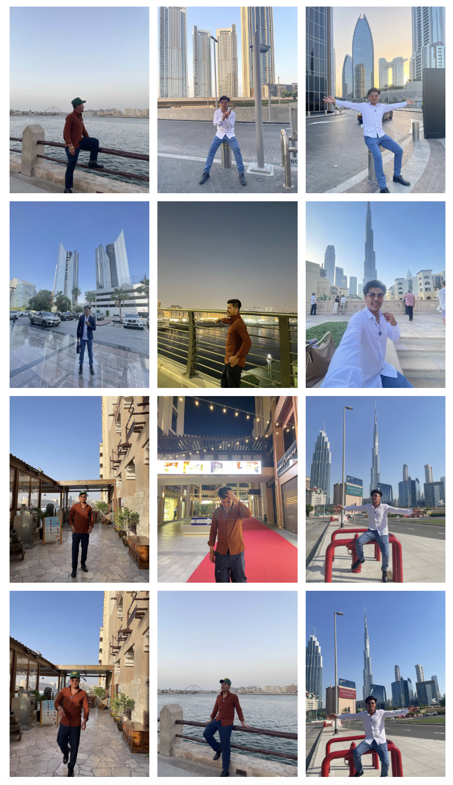 Royal Anwar dubai image collage Royal Anwar dubai image collage