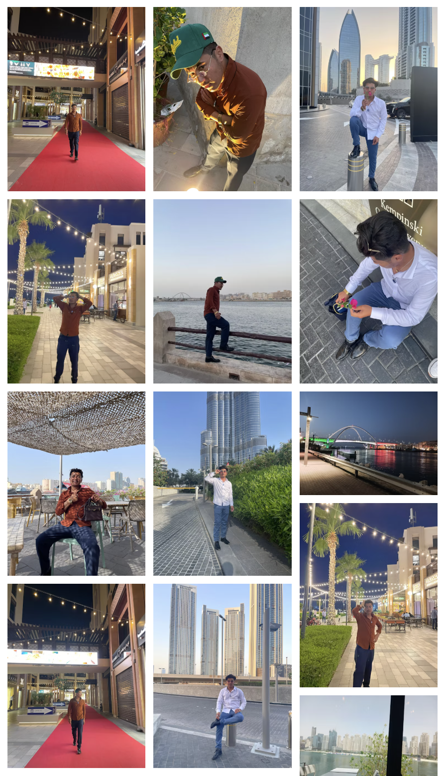 Royal Anwar dubai images collage 02 Royal Anwar dubai images collage 02